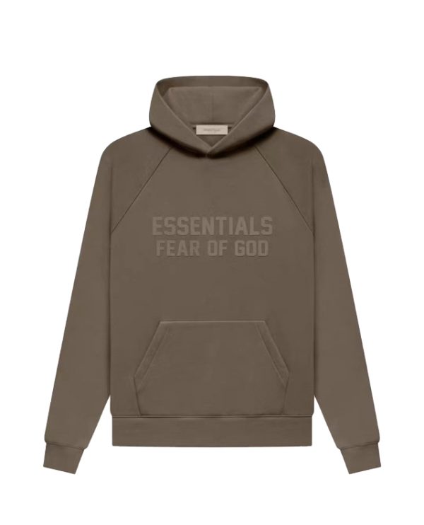 Essentials Fear of God Pullover Wood Hoodie